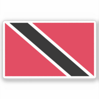 Adesivo Flag Trinidad and Tobago Custom-Cut Vinyl Sticker