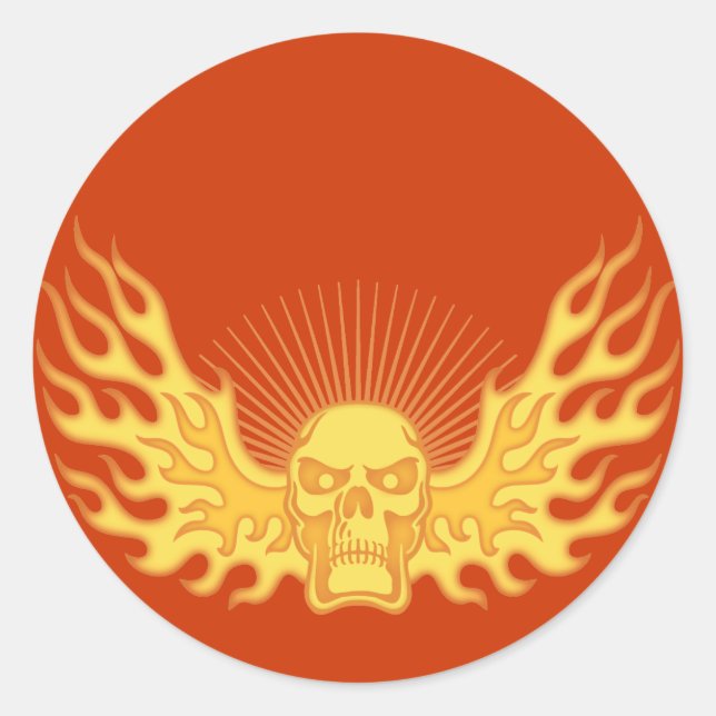 Adesivo Flame Wing (Frente)