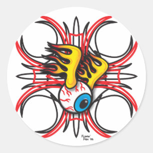 Adesivo Flamin' Olho Sticker