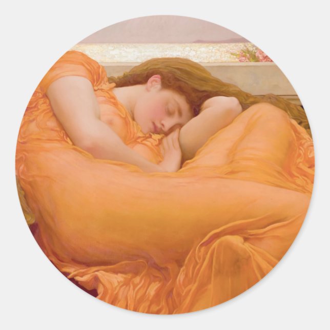 Adesivo Flaming June Vintage (Frente)