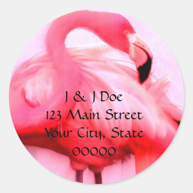 Adesivo Flamingo (Frente)