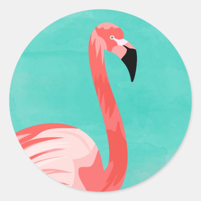 Adesivo Flamingo Bird (Frente)