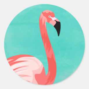 Adesivo Flamingo Bird