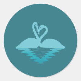 Adesivo Flamingo Embrace