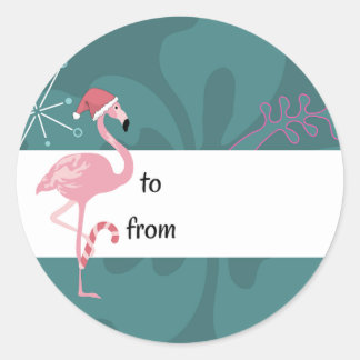 Adesivo Flamingo Gift Stickers