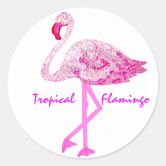 Adesivo Flamingo Glory (Frente)