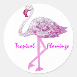 Adesivo Flamingo Glory
