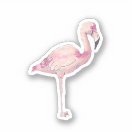 Adesivo Flamingo pequeno vinil Sticker