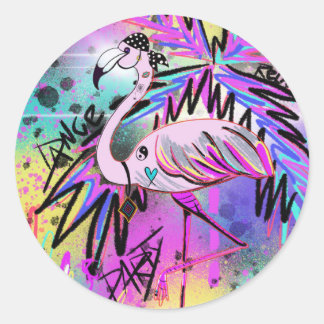 Adesivo Flamingo Reformado