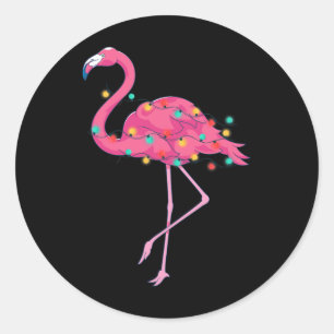 Adesivo Flamingo Rosa Tropical Havaí Verão Natal