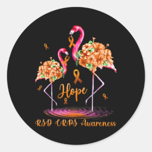 Adesivo Flamingo Rsd Crps Consciência 1