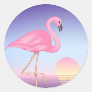 Adesivo Flamingo Stickers