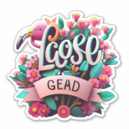 Adesivo Flamingo Stickers para a sua criatividade