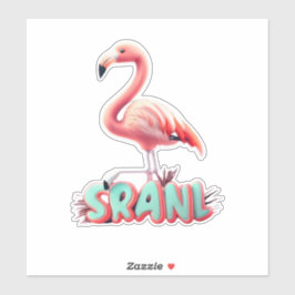 Adesivo Flamingo Stickers que Trazem o lar dos trópicos