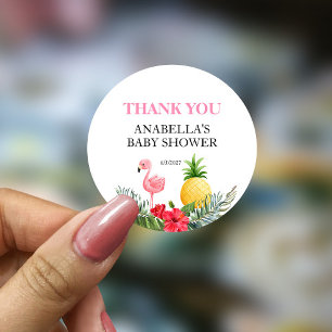 Adesivo Flamingo Tropical Rosa