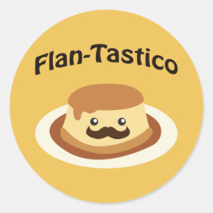 Adesivo Flan-Tastico! Flan bonito
