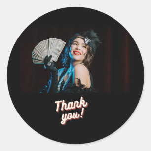 Adesivo Flapper Fabuloso Obrigado Sticker