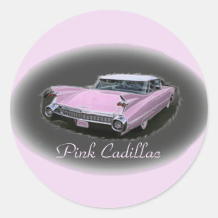 Adesivo Flash cor-de-rosa do cadillac