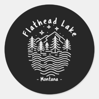 Adesivo Flathead Lake Montana