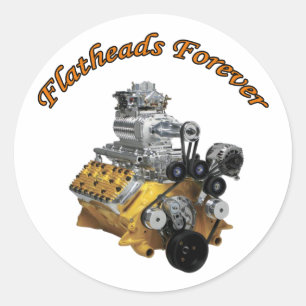 Adesivo Flatheads para sempre