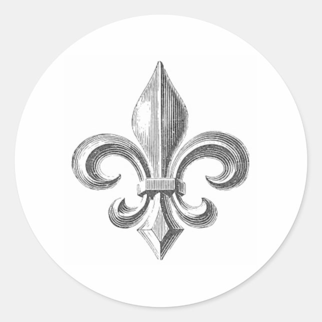 Adesivo Fleur de Lis (Frente)