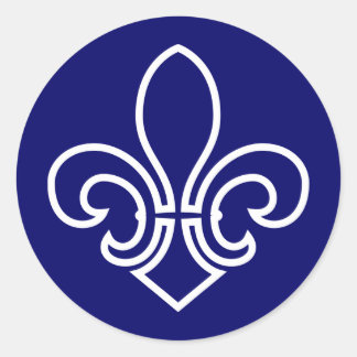 Adesivo Fleur de Lis
