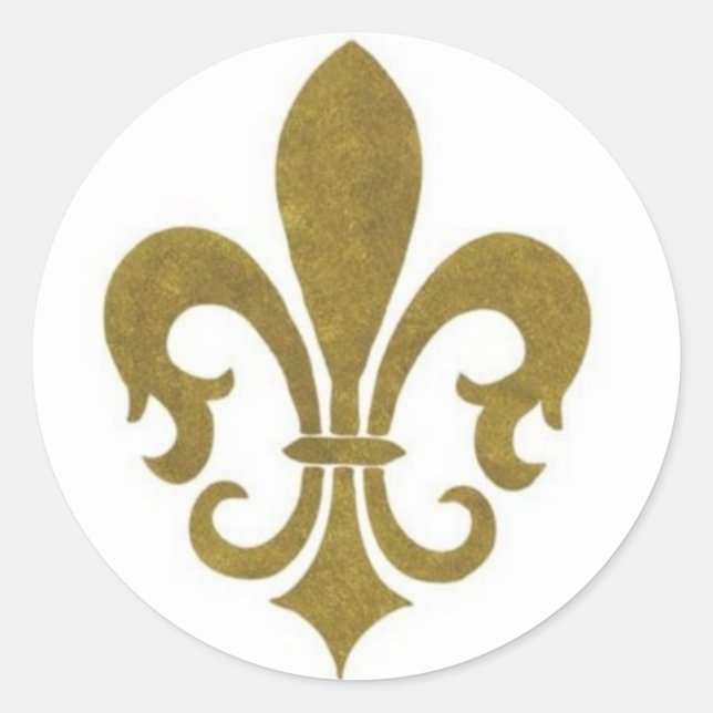 ADESIVO FLEUR DE LIS (Frente)