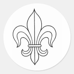 Adesivo Fleur-de-lis