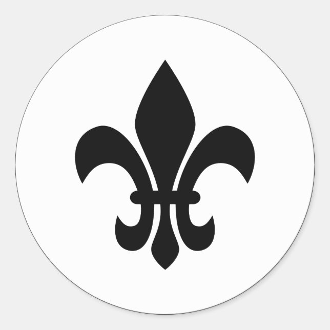 Adesivo Fleur de Lis (Frente)