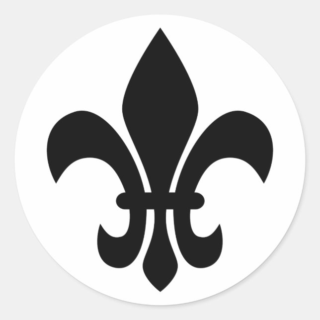 Adesivo Fleur de Lis (Frente)