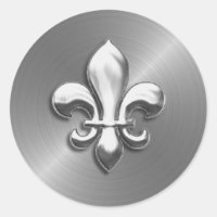 Fleur de Lis em Prata