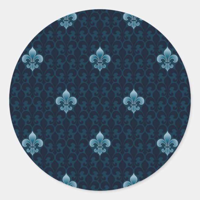 Adesivo Fleur De Lis Pattern (Frente)