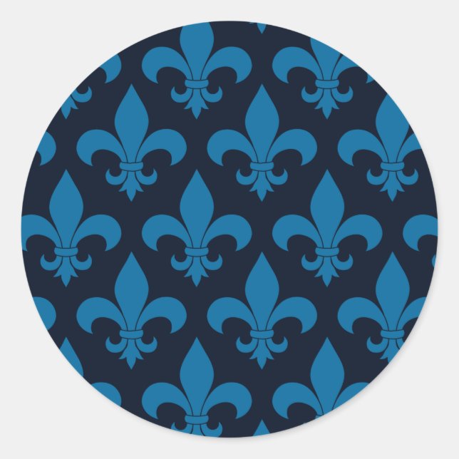 Adesivo Fleur de lis Pattern Classic (Frente)