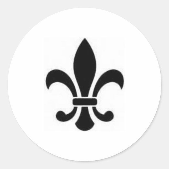 Adesivo Fleur De Lis Sticker (Frente)