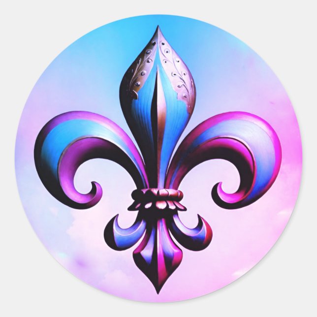Adesivo Fleur de lis Sticker (Frente)