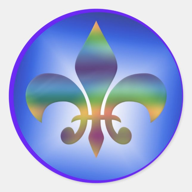 Adesivo Fleur de Lys Stickers (Frente)