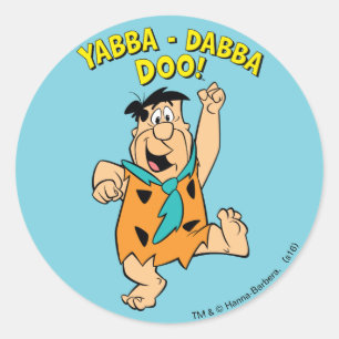 Adesivo Flintstone Yabba-Dabba Doo de Fred!