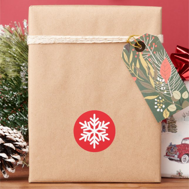 Adesivo floco de neve (Feriado)