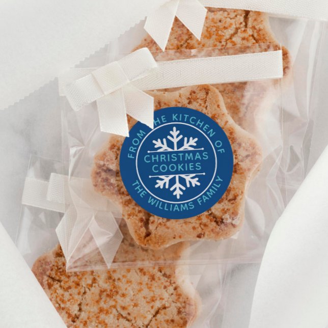 Adesivo Floco De Neve Branco Da Baia De Natal Da Cozinha (Criador carregado)