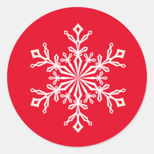 Adesivo Flocos de neve e palitos de Natal