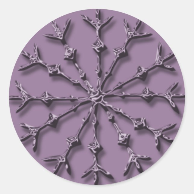 Adesivo Flocos de neve Feriados Feriados Feriados Feriados (Frente)