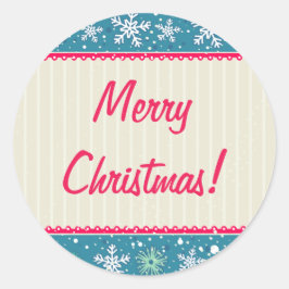 Adesivo Flocos de neve personalizados e presentes