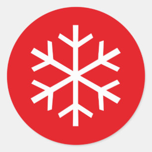 Adesivo Flocos de neve Pop
