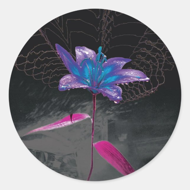 Adesivo Flor Atômica (Frente)