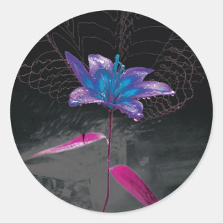 Adesivo Flor Atômica