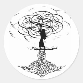 Adesivo Flor da Vida