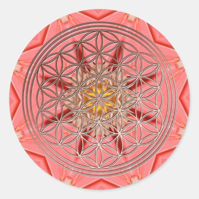 Adesivo Flor da vida (Frente)