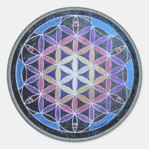 Adesivo Flor da vida Mandela Sticker