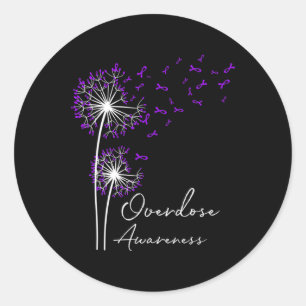 Adesivo Flor Dandelion Faith Esperança Ama Sobredosagem Ro
