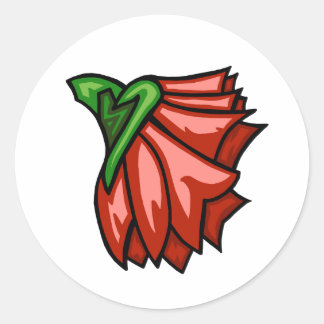 Adesivo Flor de abstrato 1 - Rosa